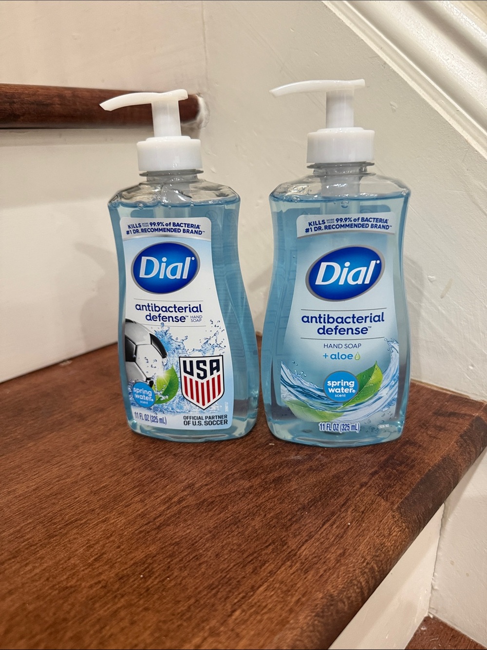 New Bundle of Dial Antibacterial Defense Hand Soap - Spring Water (Blue)